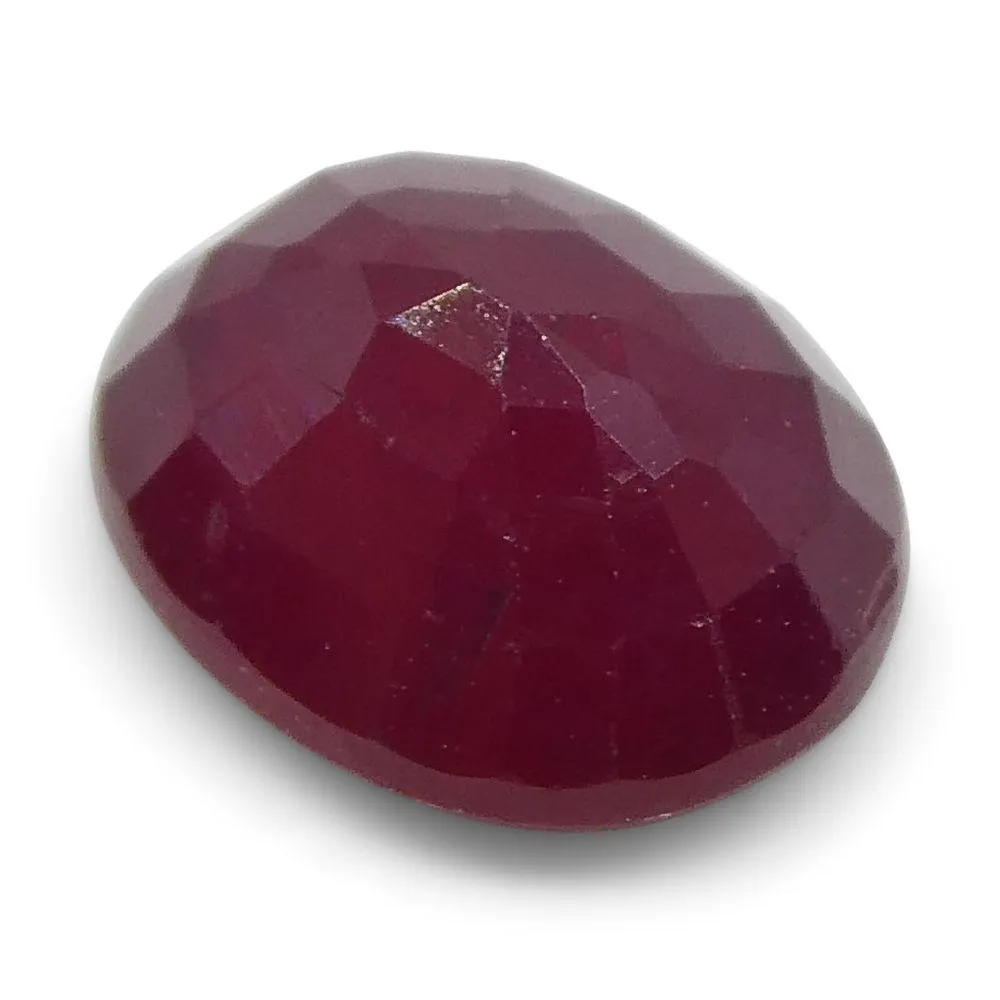 0.81 ct Oval Ruby Burma