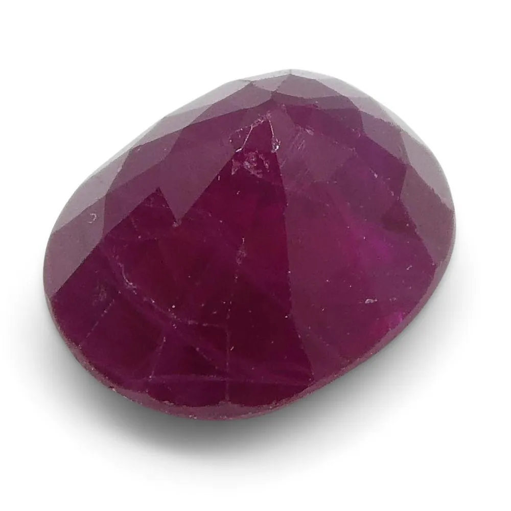 0.89 ct Oval Ruby Burma