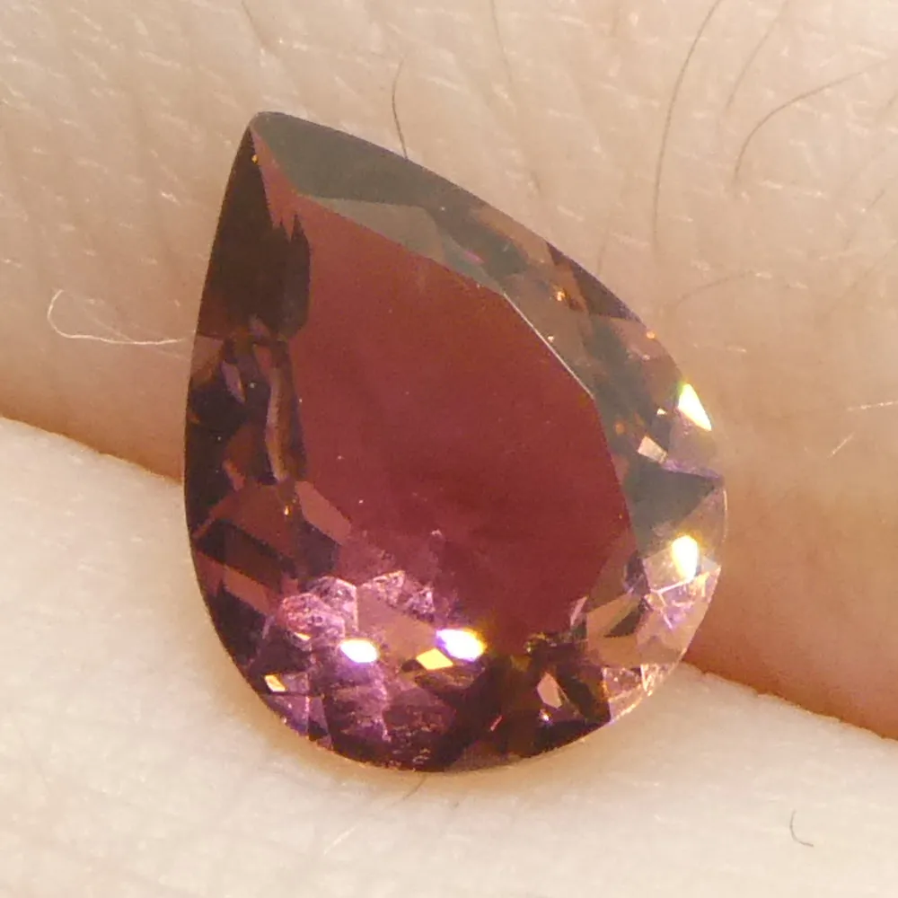 0.91ct Pear Pink Tourmaline