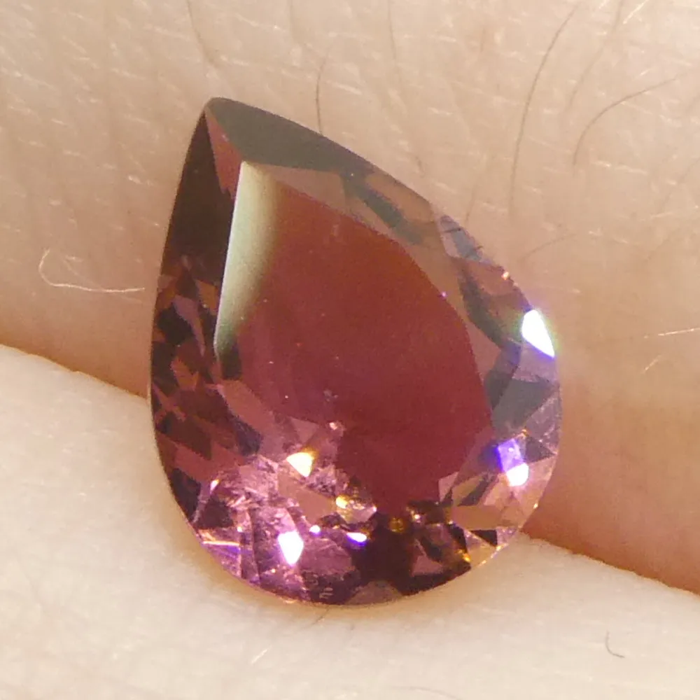0.91ct Pear Pink Tourmaline