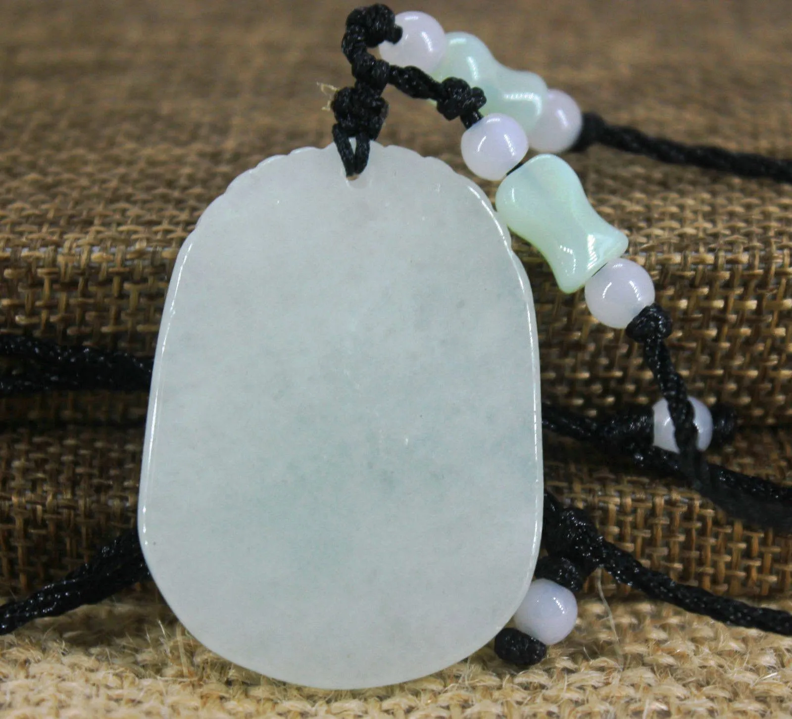 10% OFF- Certified Natural Ice Jadeite Emerald Jade Monkey Pendant《Grade A》