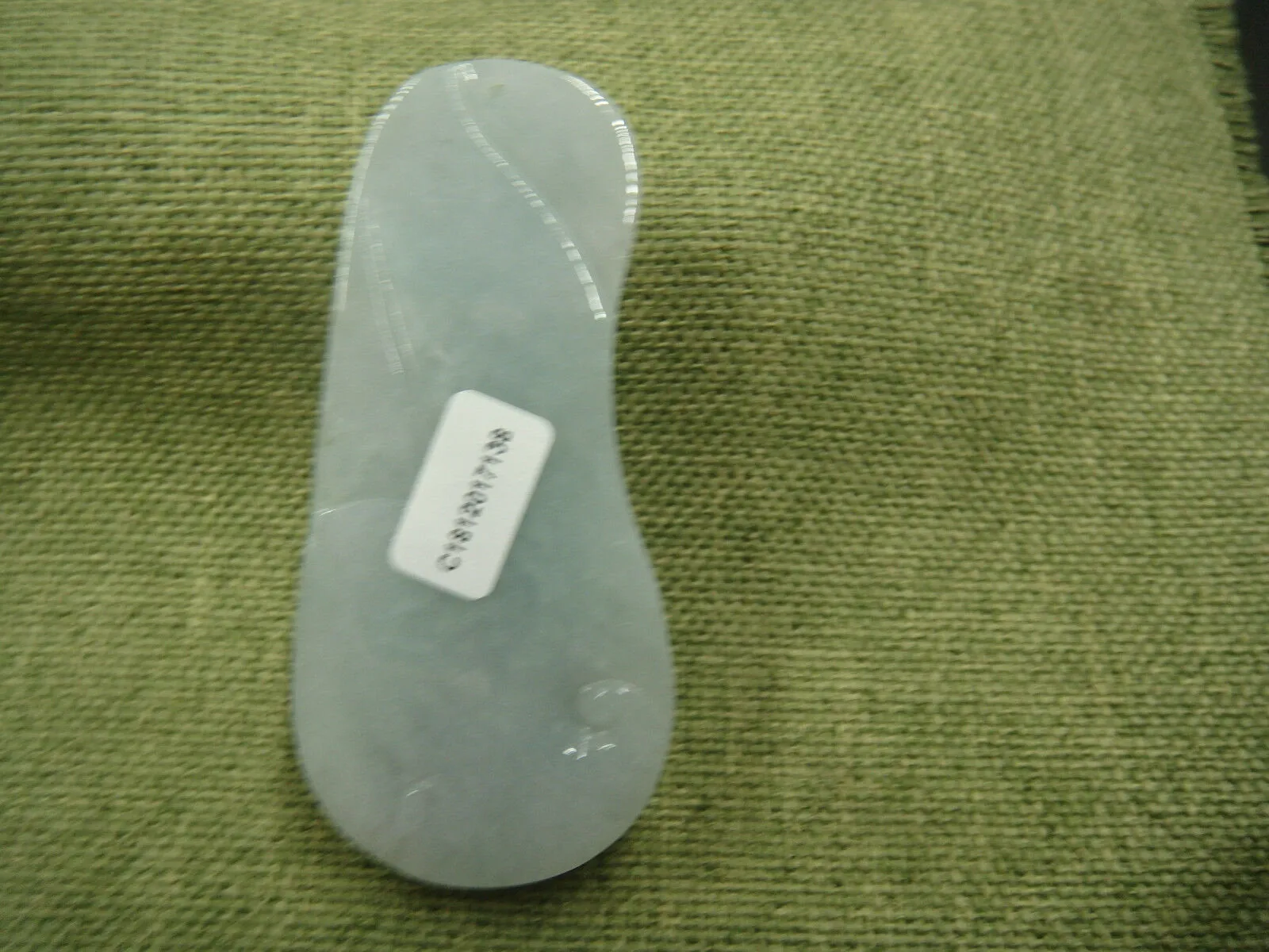 10% OFF- Certified Natural Icy Jadeite Emerald A*Jade HandCarved Dragon Ruyi Coin Pendant 7138