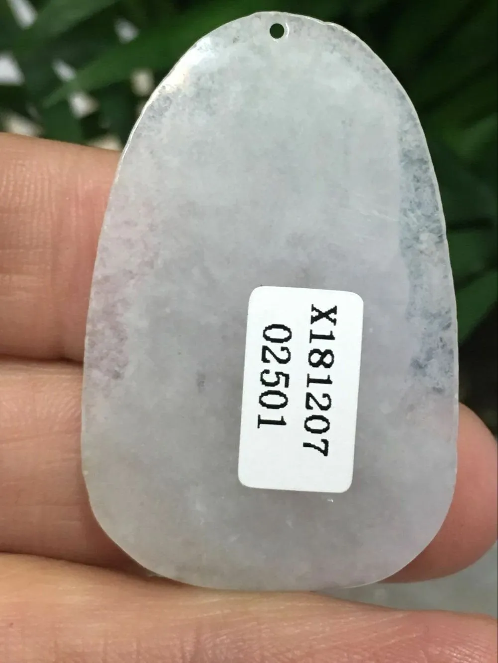10% OFF- Certified Natural Icy Jadeite Emerald A*Jade HandCarved Guanyin Pendant X2501