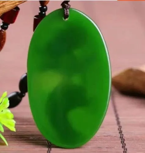 10% OFF- Certified Natural Jadeite Emerald Jade Lotus Pendant《Grade A》