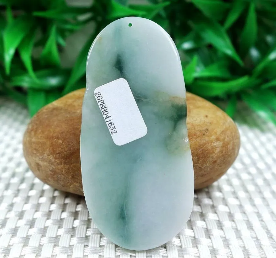 10% OFF on Sales- Certified Natural Icy Jadeite Emerald Jade tablets Bird Pendant（富贵鸟）《Grade A》1652