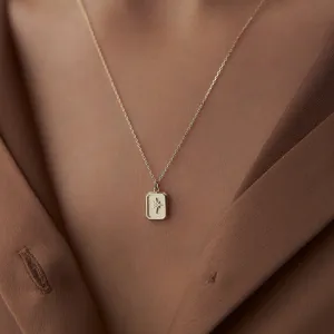 14k Gold Polar Star Necklace