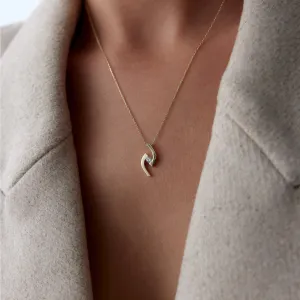14k Gold Yin-Yang Necklace