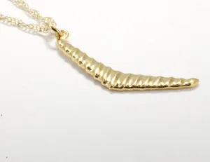 14kt Gold Vermeil Hang Glider Necklace