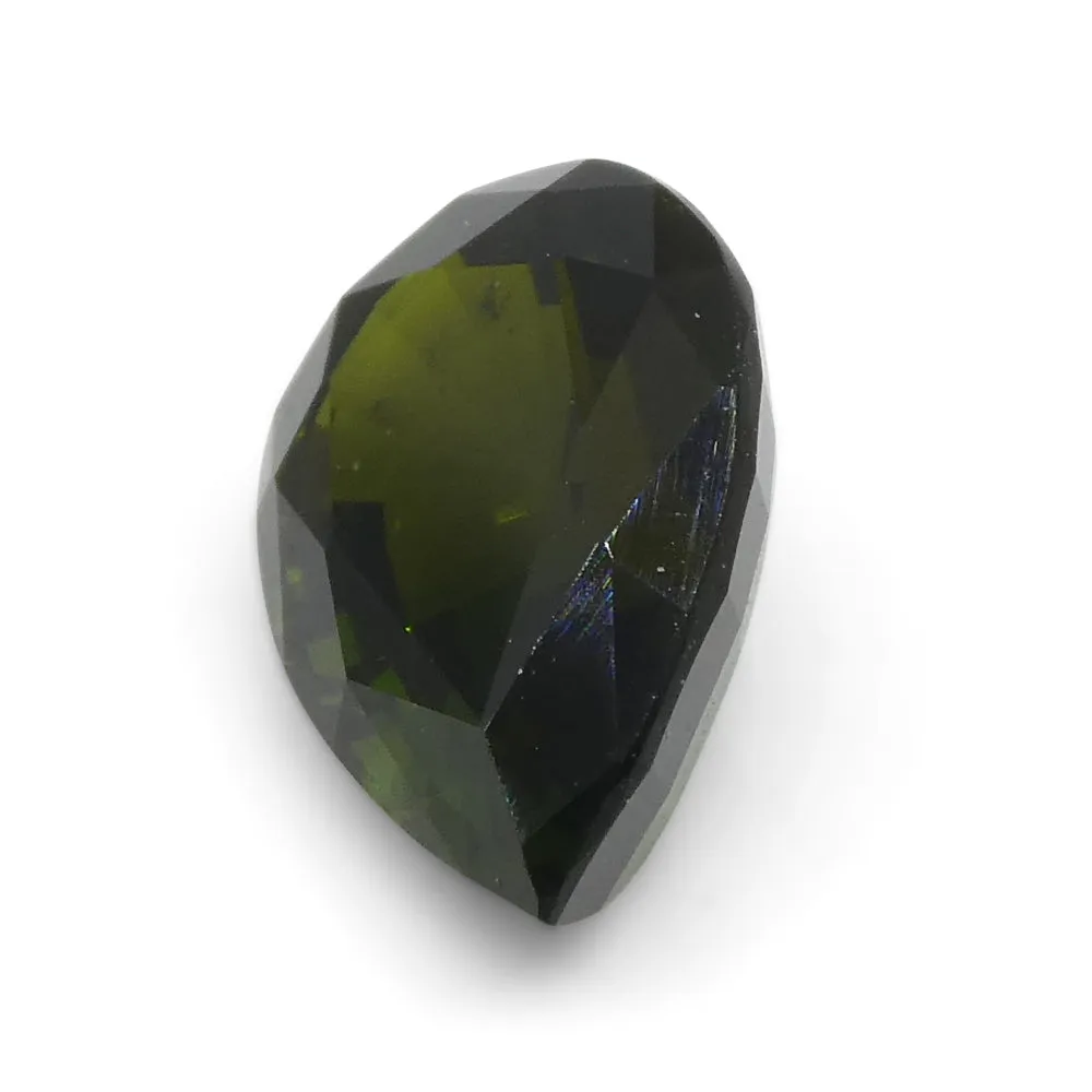 1.69ct  Pear Green Tourmaline