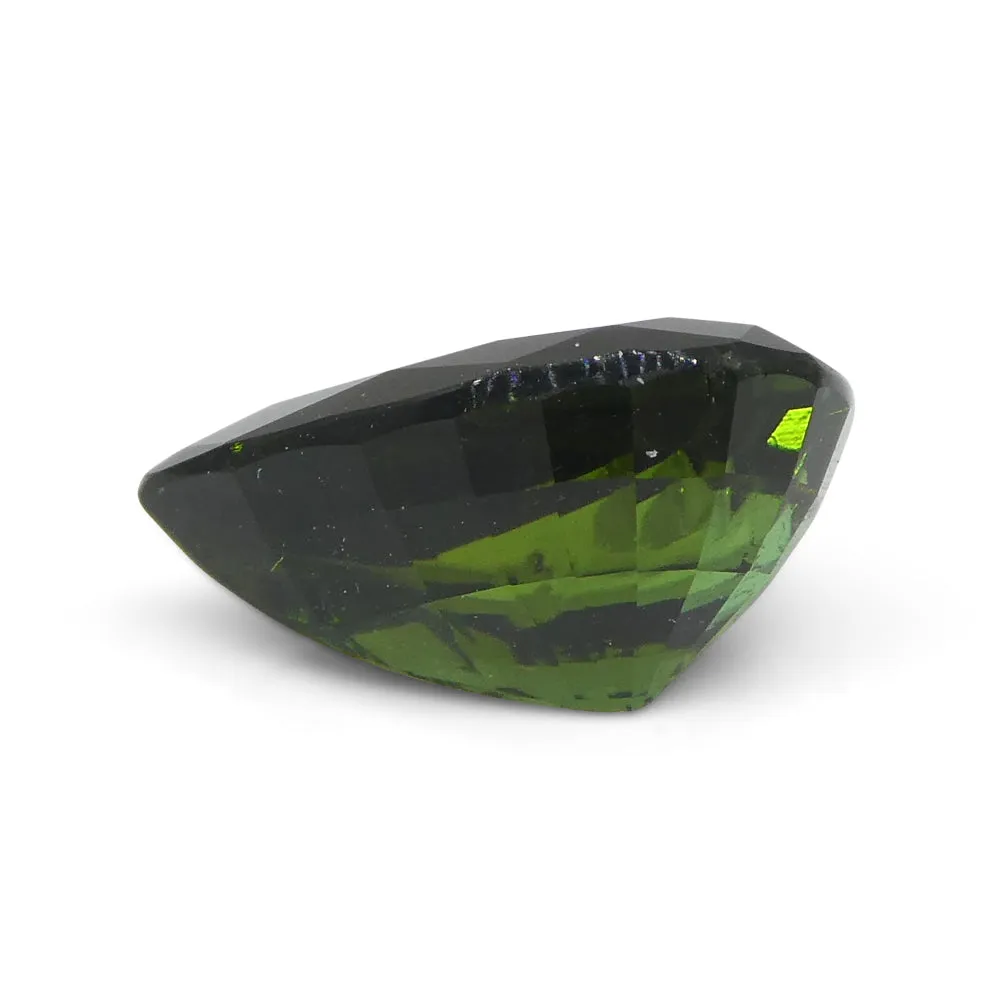 1.69ct  Pear Green Tourmaline