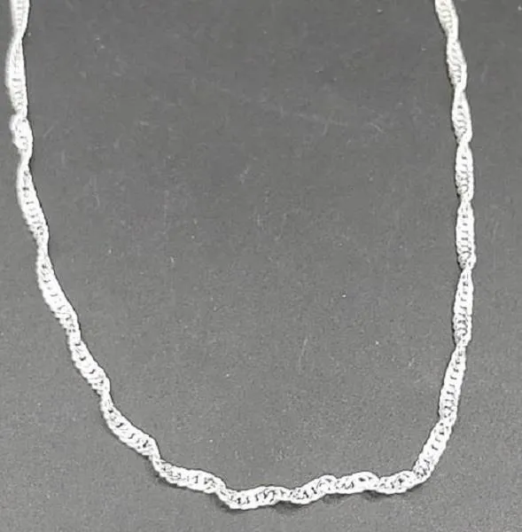 16" Sterling Silver Chain Sing