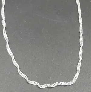 16" Sterling Silver Chain Sing