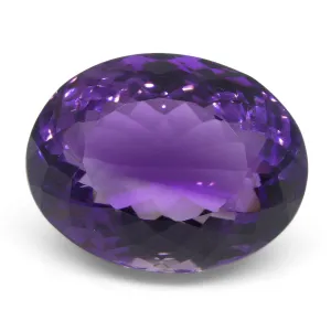 18.09 ct Oval Amethyst