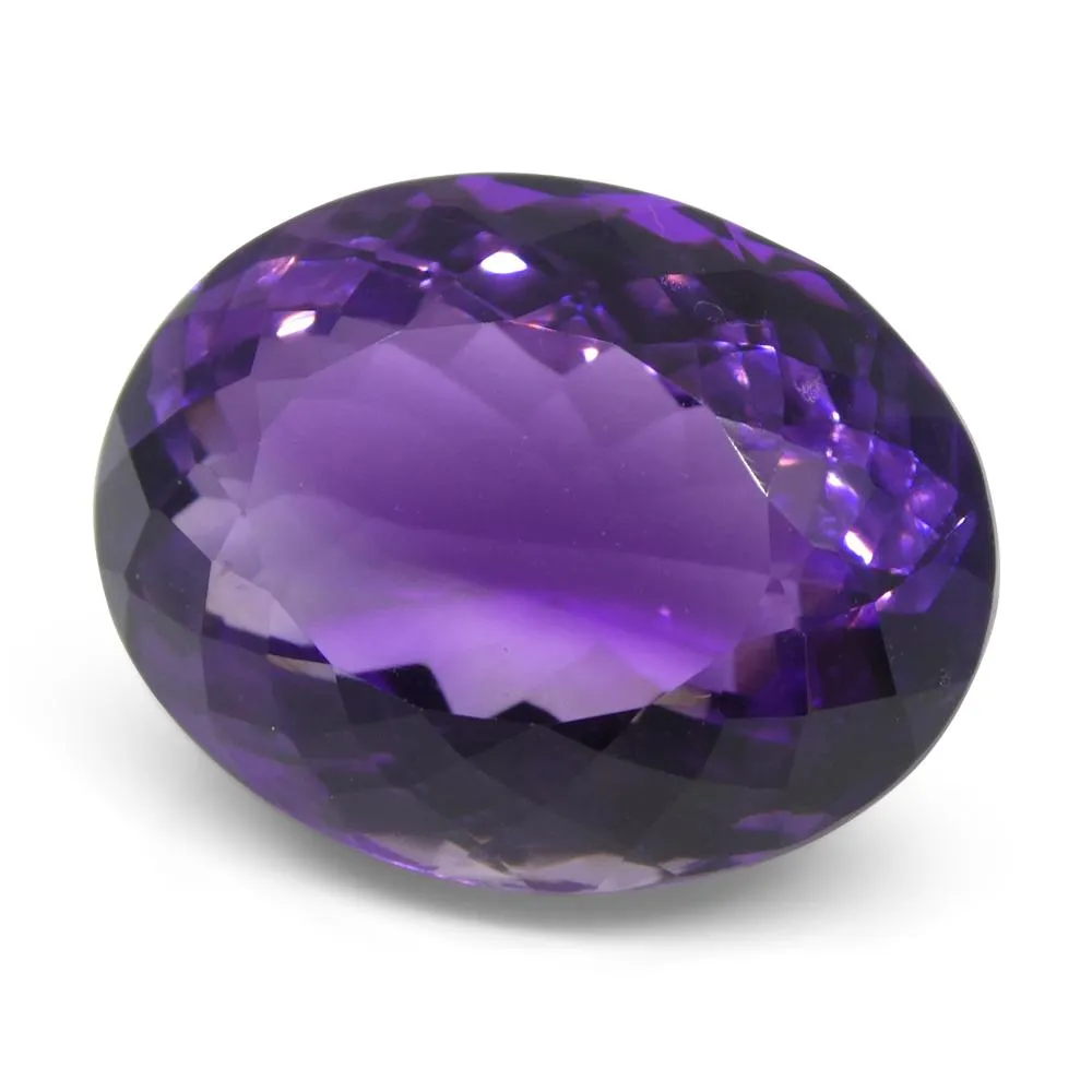 18.09 ct Oval Amethyst