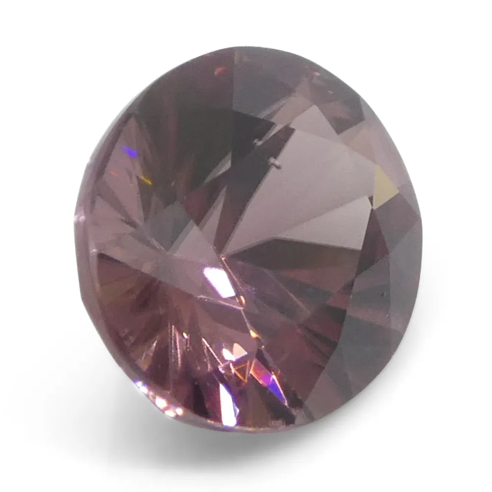 1.83ct Natural Earth Mined Oval Master Brilliant Cut Pink Zircon from Sri Lanka