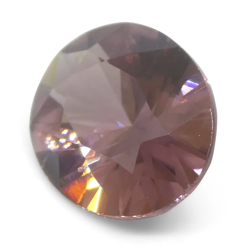 1.8ct Natural Earth Mined Oval Master Brilliant Cut Pink Zircon from Sri Lanka
