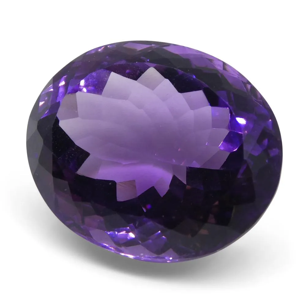 19.09 ct Oval Amethyst