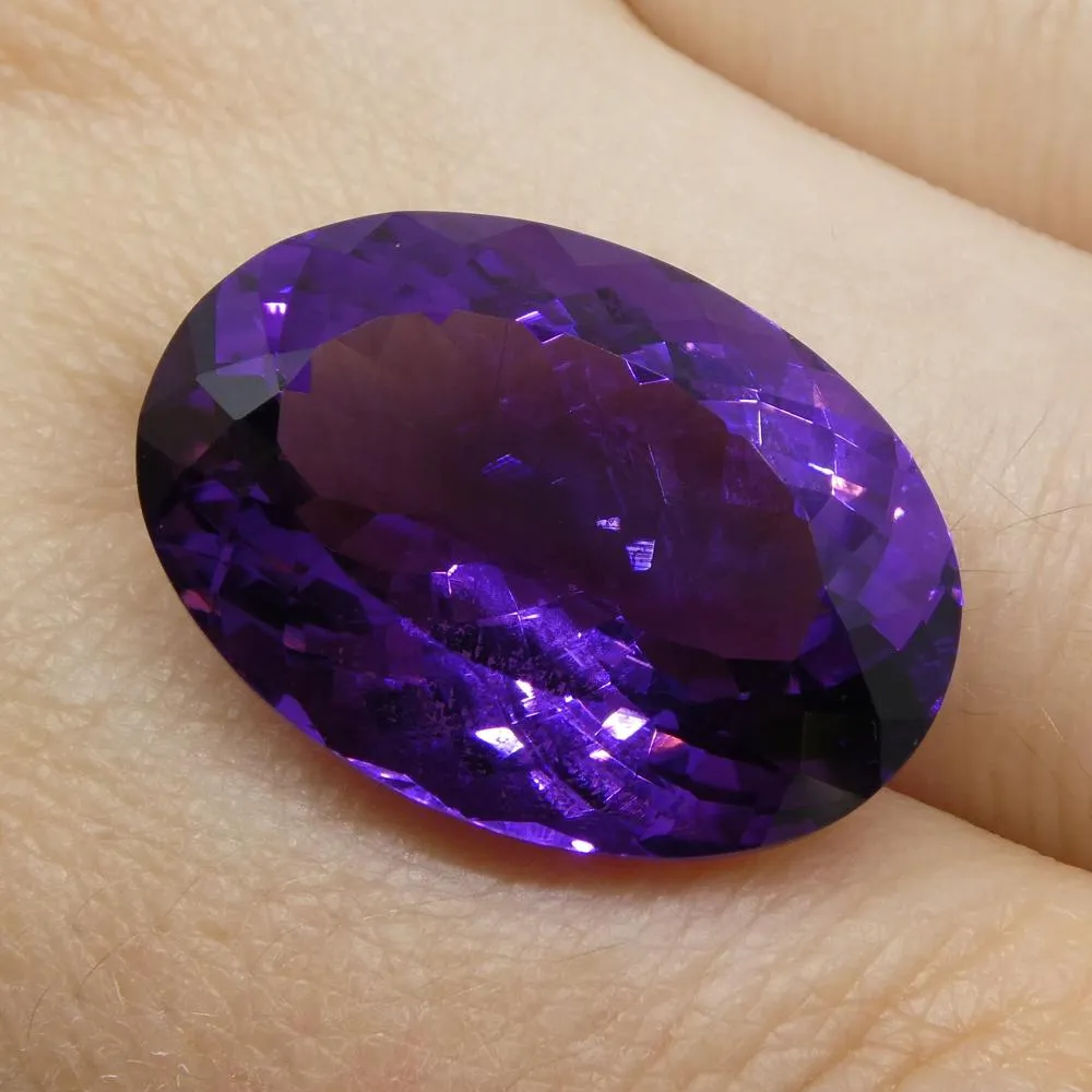 19.79 ct Oval Amethyst