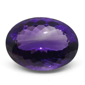 19.91 ct Oval Amethyst
