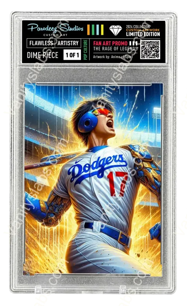 2025 Rage of Legends Collection - Fan Art - One of One by Chris Ghost - Custom Card Number 88