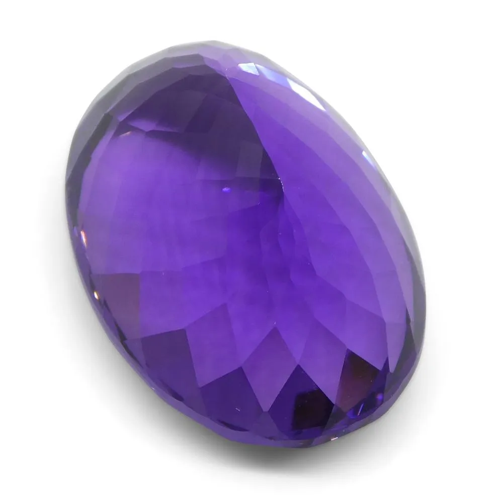 21.69 ct Oval Amethyst