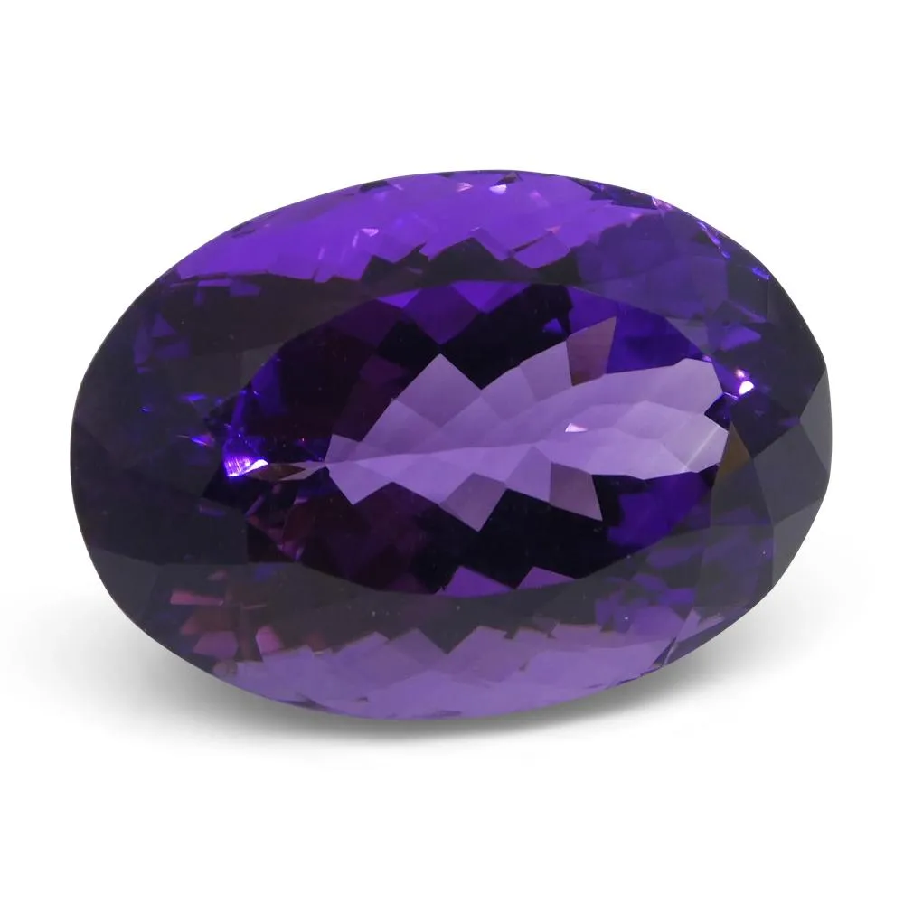 21.69 ct Oval Amethyst