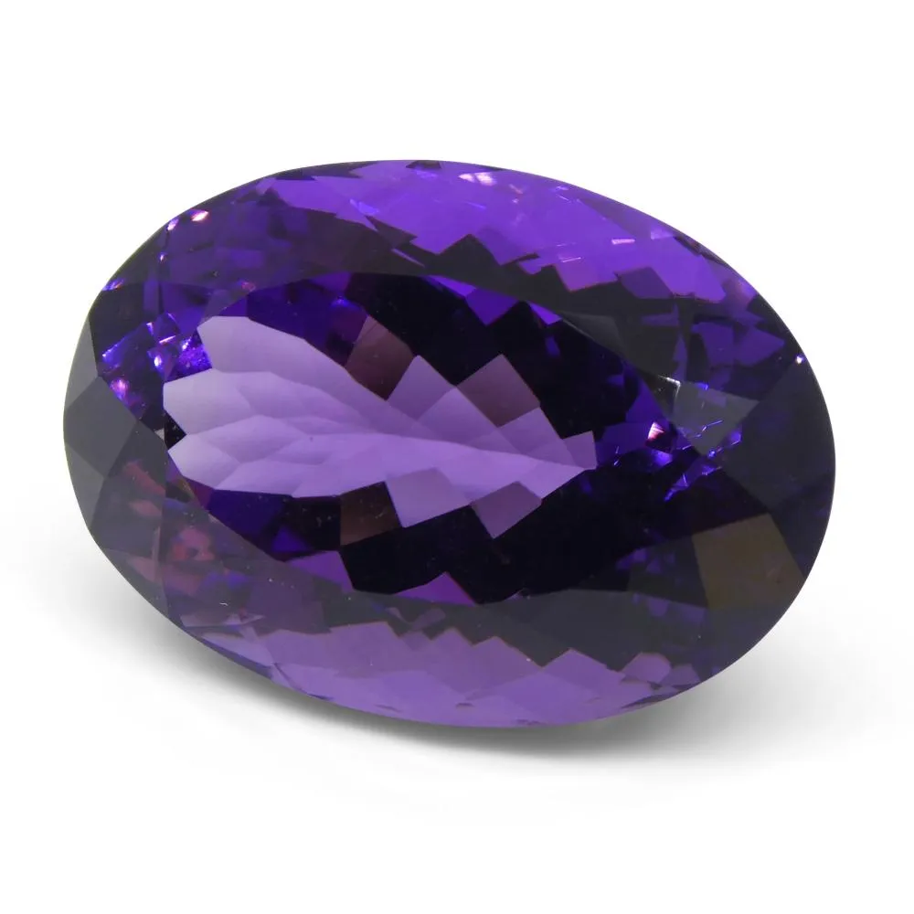 21.69 ct Oval Amethyst
