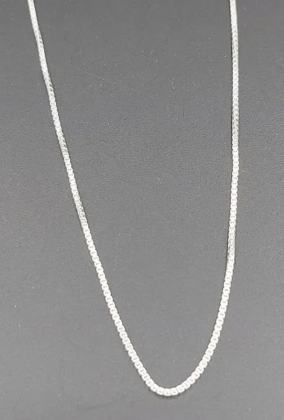22" Sterling Silver Chain Light Box