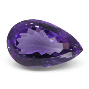 23.11 ct Pear Amethyst