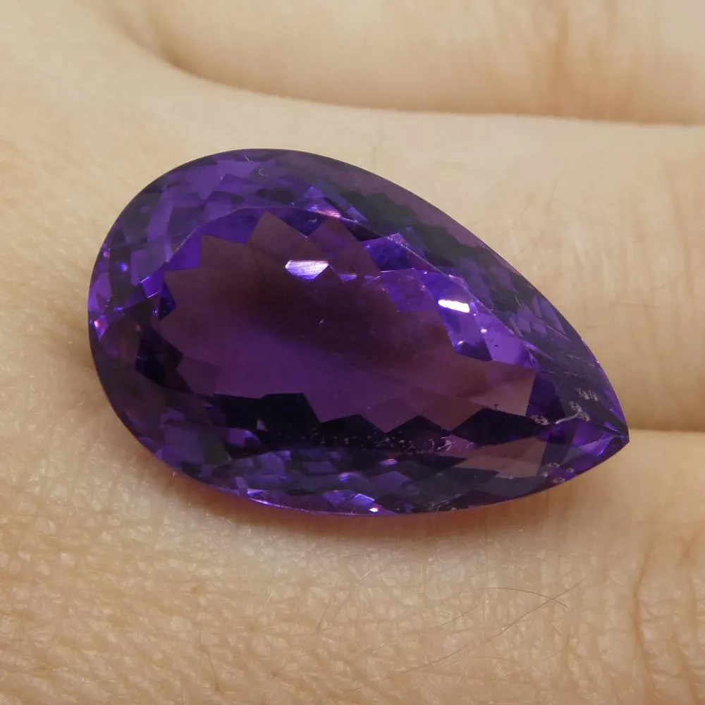 23.11 ct Pear Amethyst