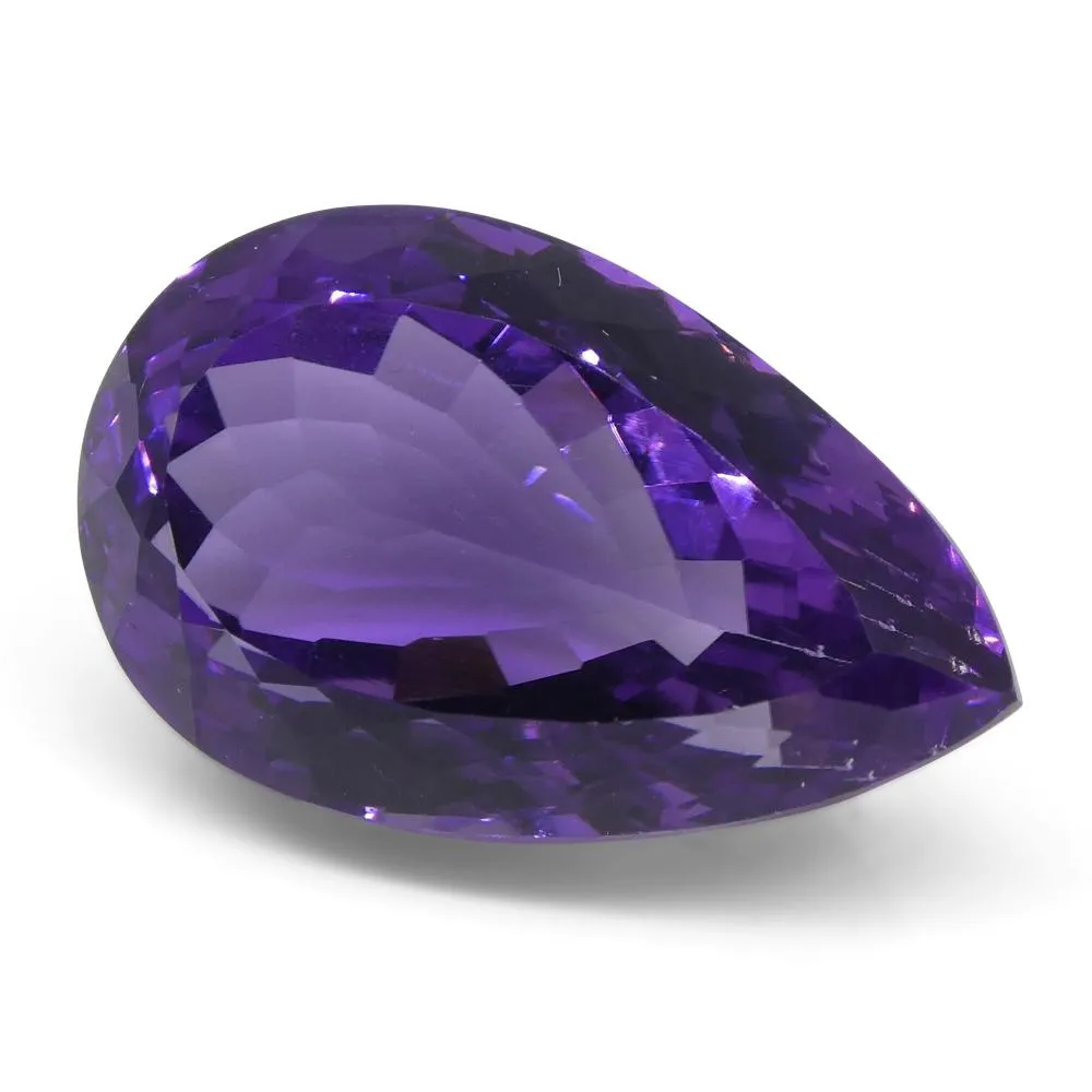 23.11 ct Pear Amethyst