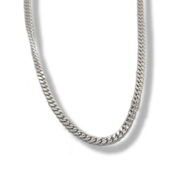 24" Sterling Silver Chain Curb