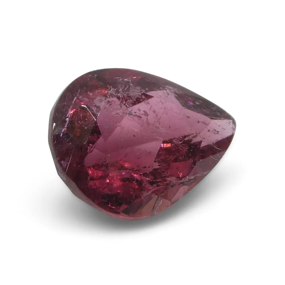 2.51ct Pear Pink Tourmaline
