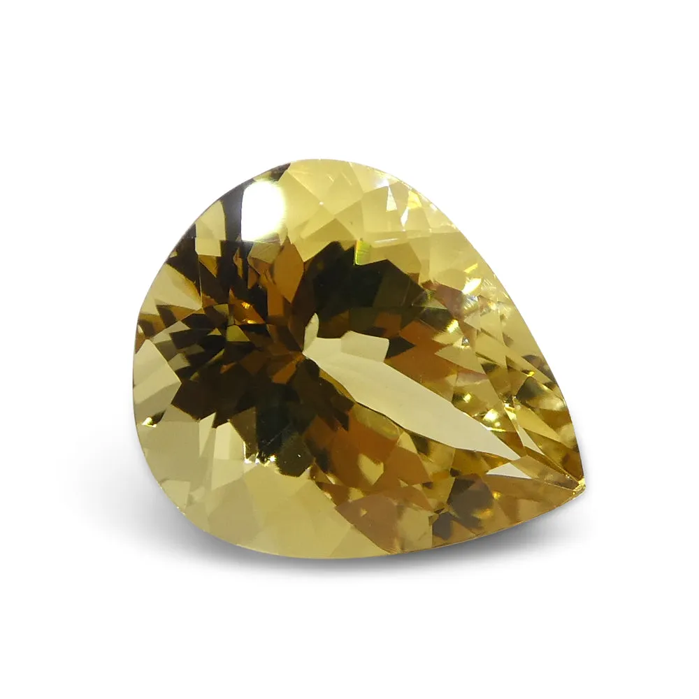 2.71ct Pear Heliodor, Golden Yellow Beryl