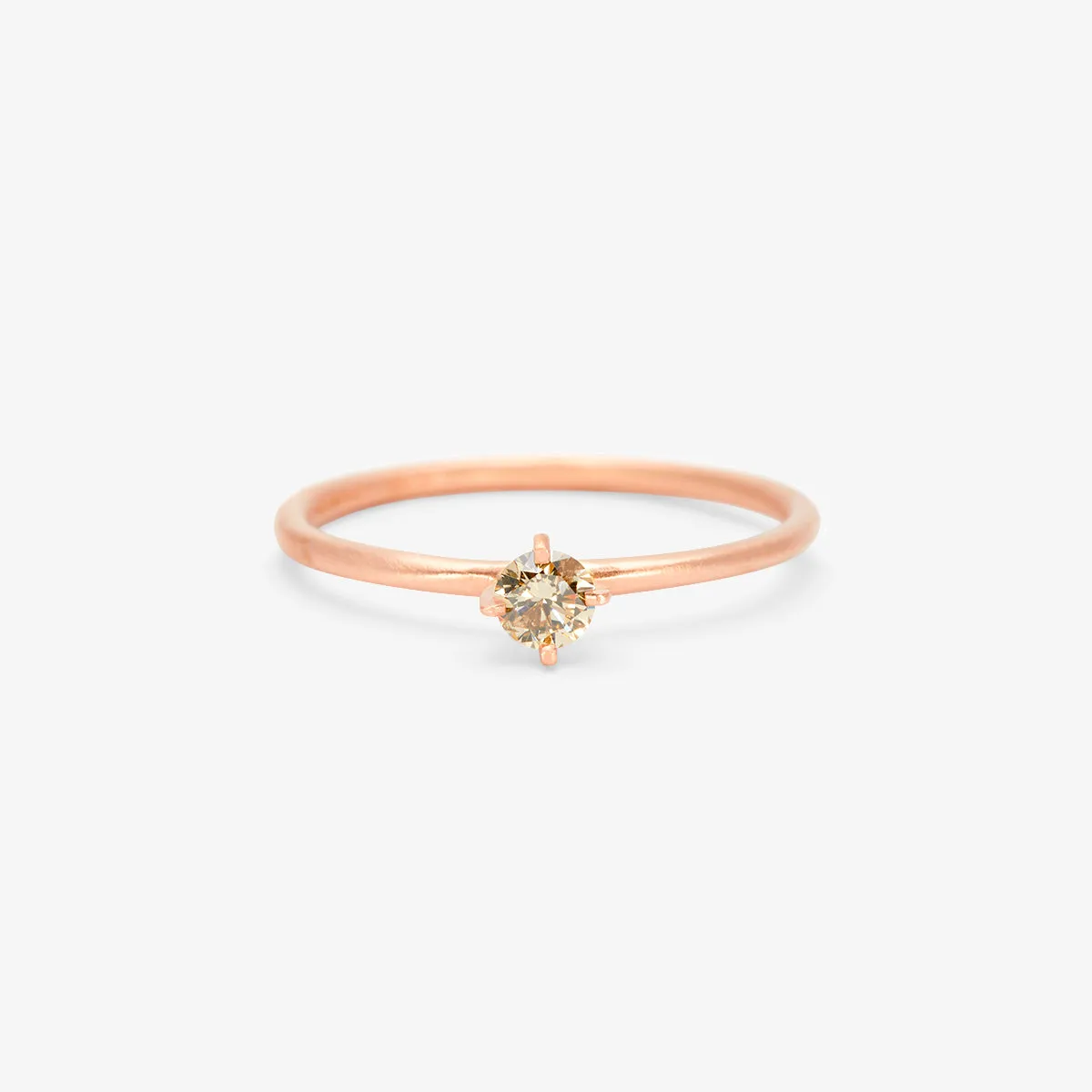 3.5mm Brown Diamond Noble Rin | R11703BR