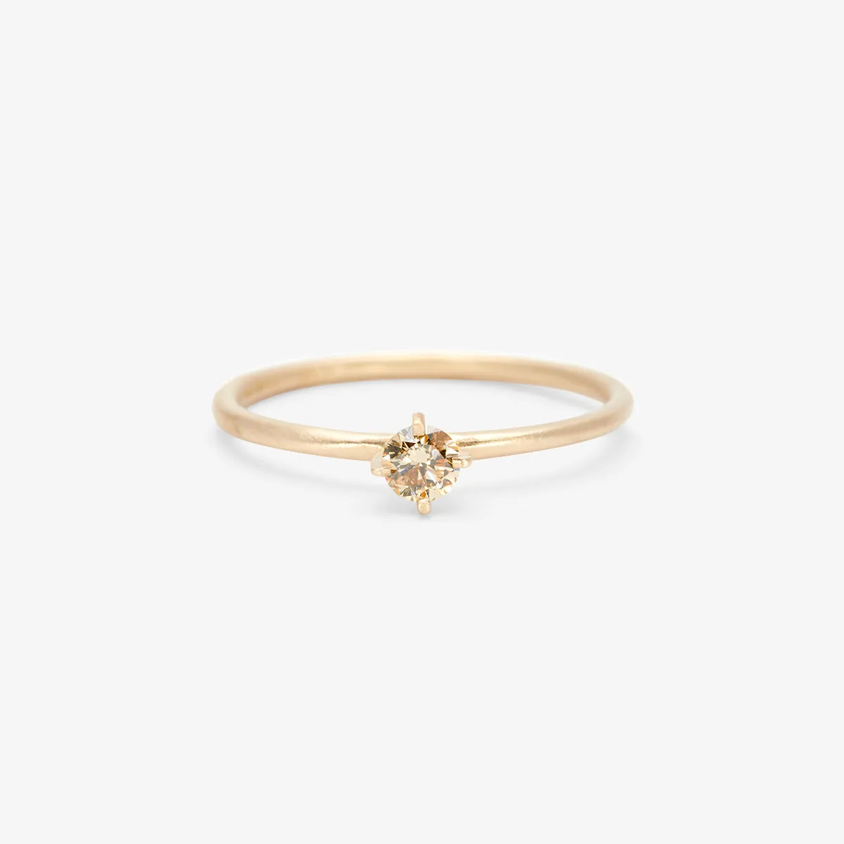 3.5mm Brown Diamond Noble Rin | R11703BR