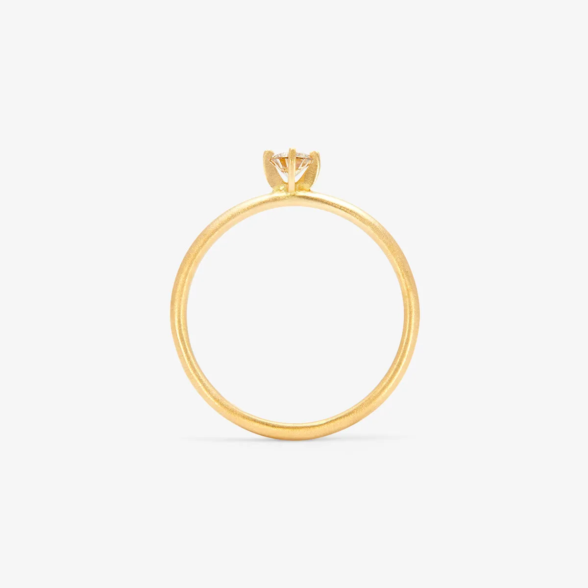 3.5mm Brown Diamond Noble Rin | R11703BR