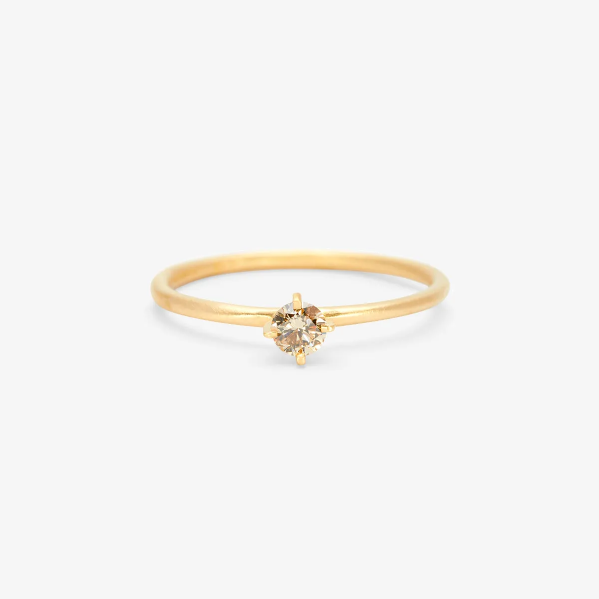 3.5mm Brown Diamond Noble Rin | R11703BR