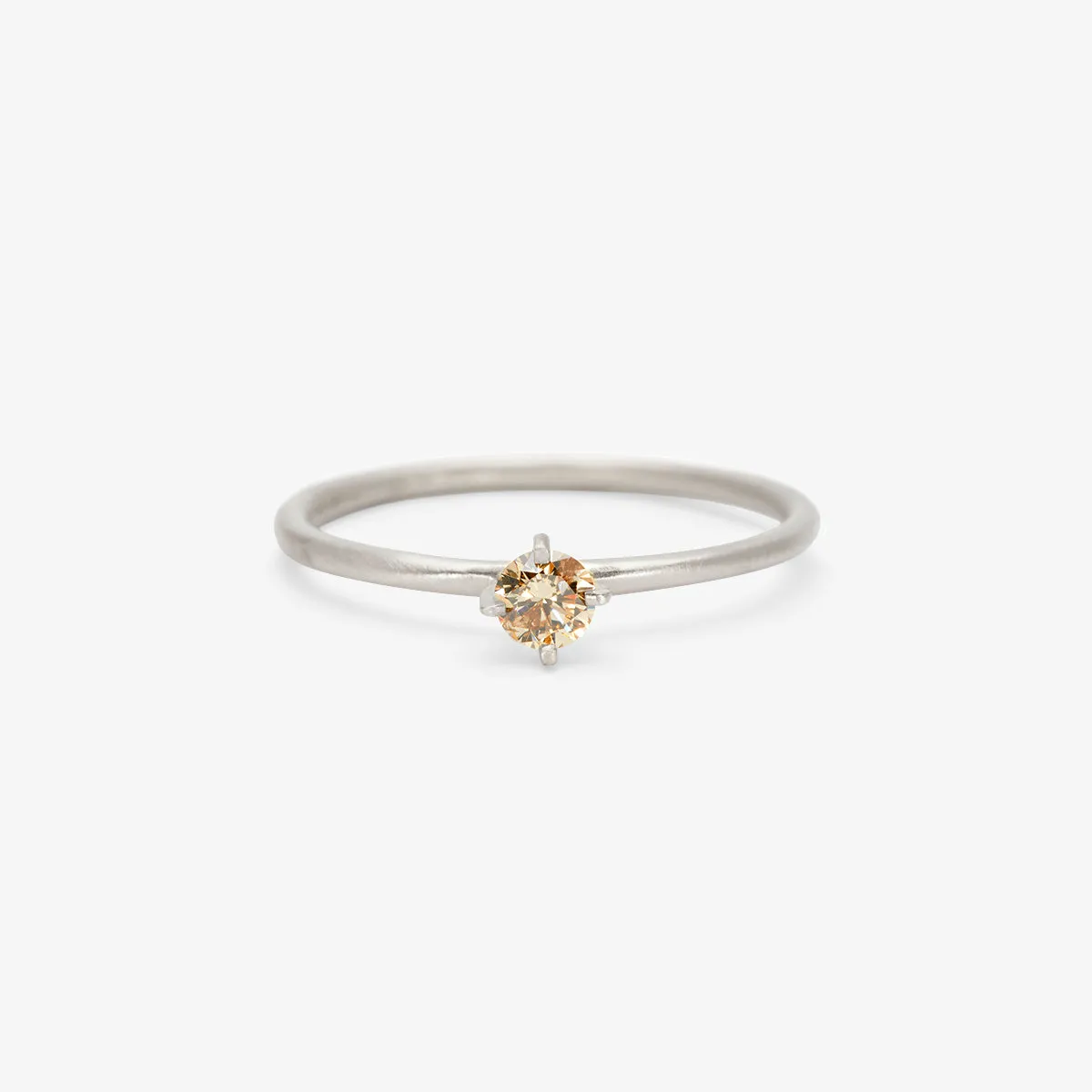 3.5mm Brown Diamond Noble Rin | R11703BR
