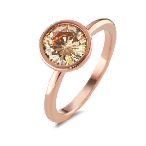 594024 TeNo Joy Ring, Champagne in Rose 9.5mm