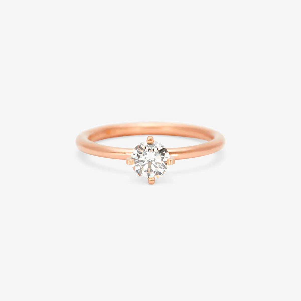 5mm White Diamond Noble Ring | R11706W