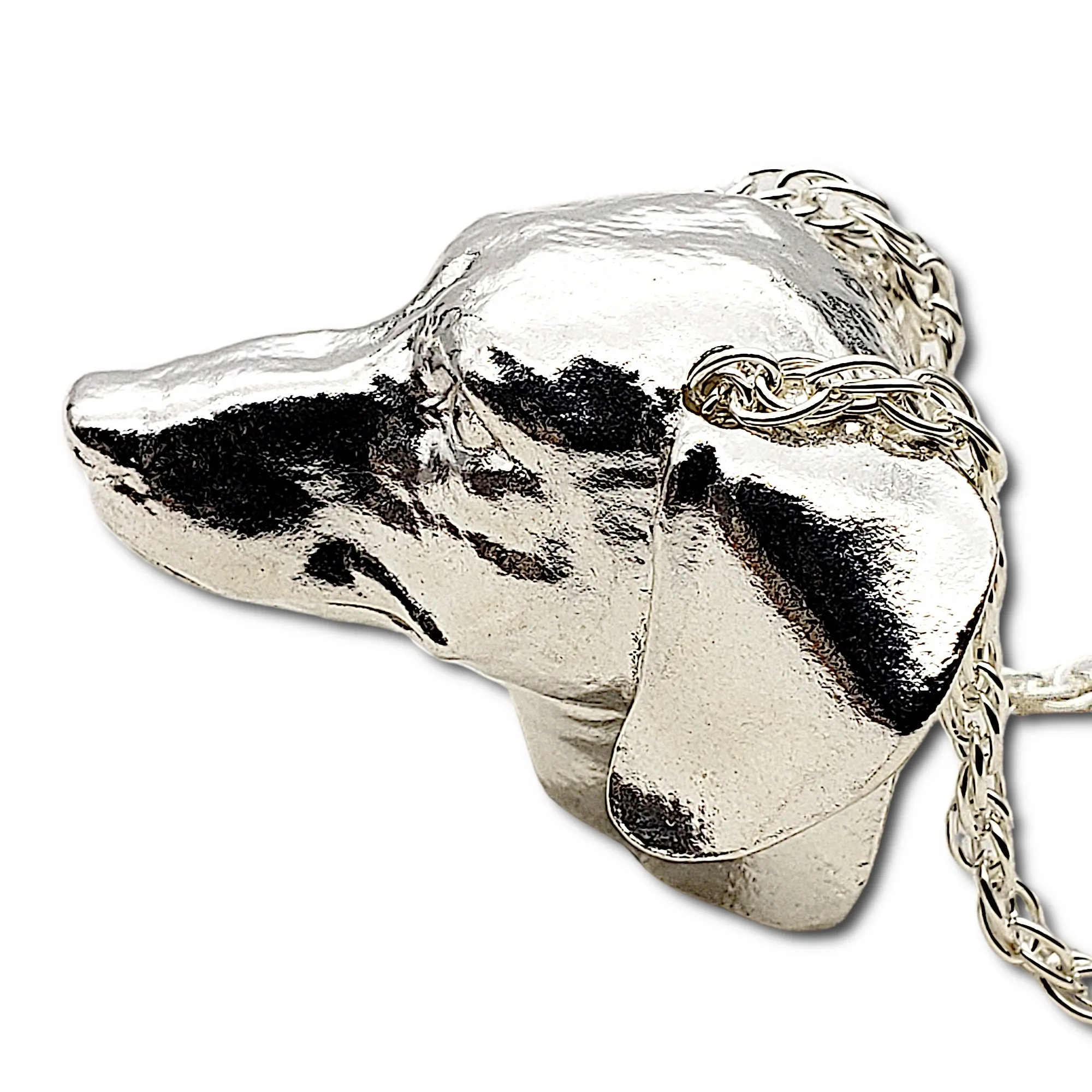 A sterling silver tribute to the Dachshund