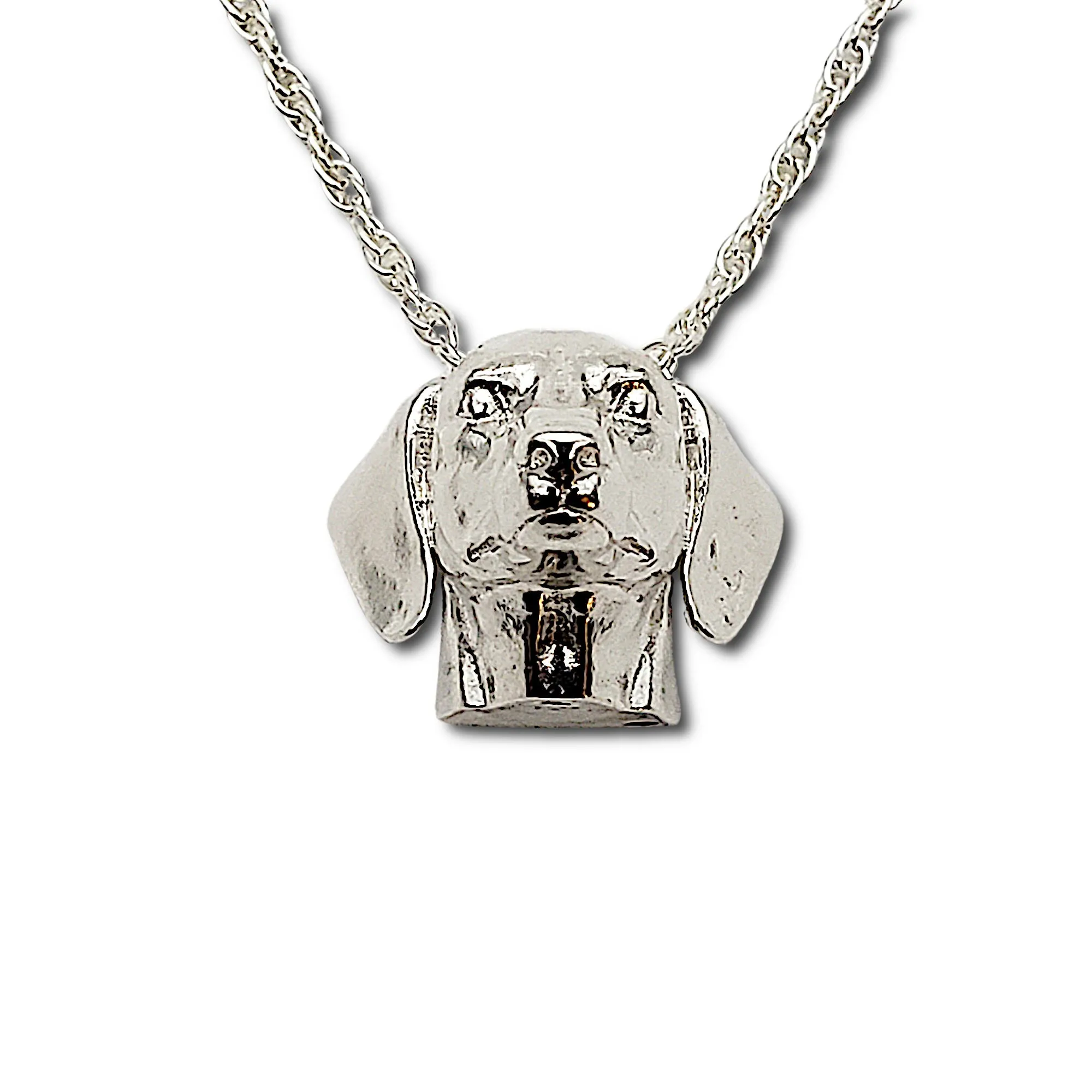 A sterling silver tribute to the Dachshund
