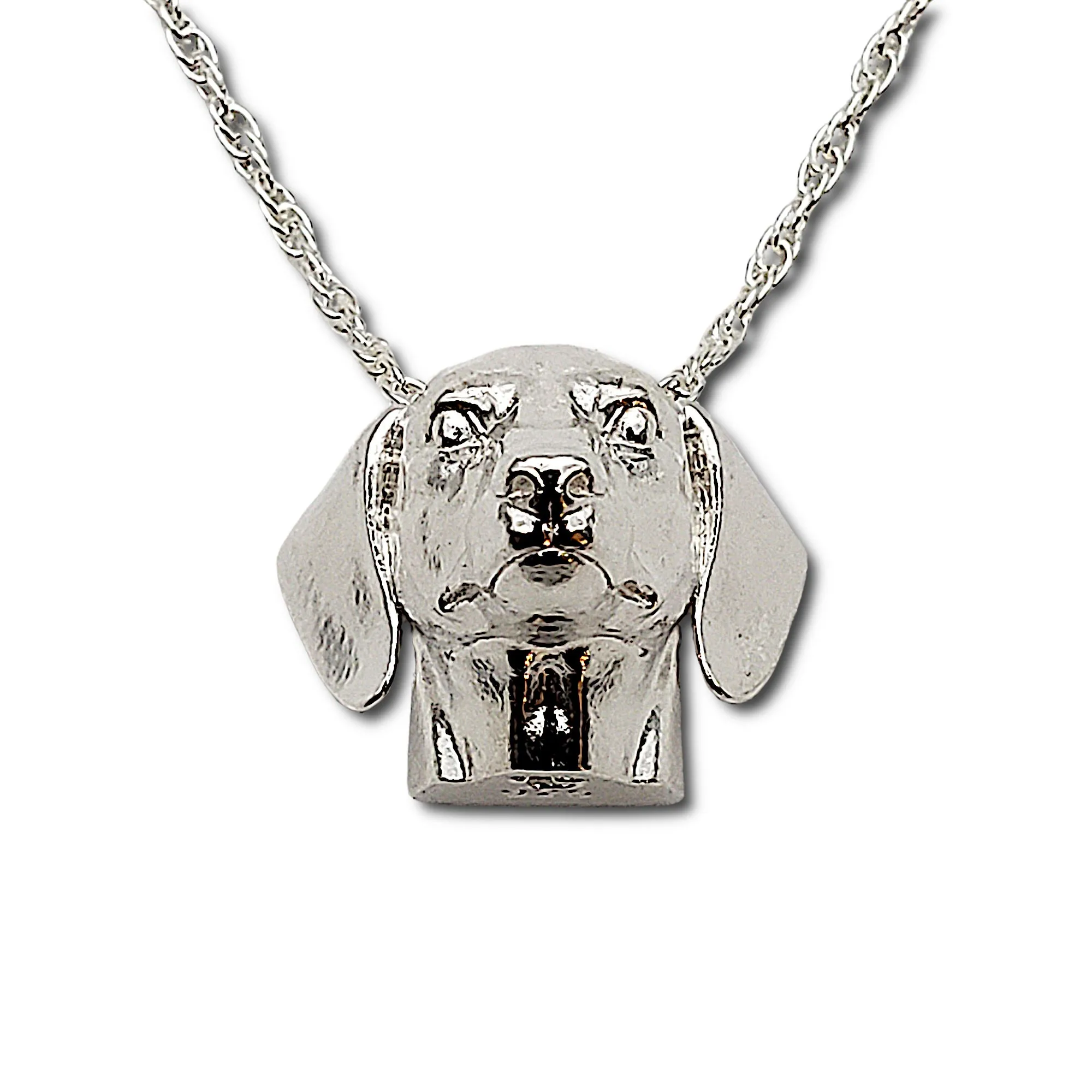 A sterling silver tribute to the Dachshund