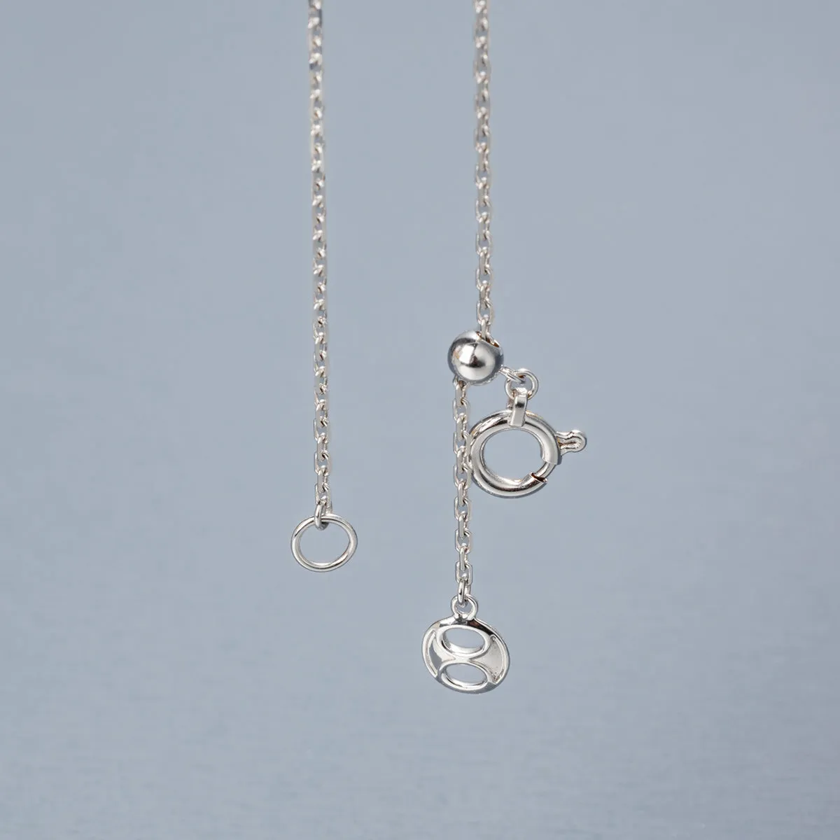 Akoya Pearl 18K Gold Diamonds Two-tone Ribbon Wish Tree Necklace