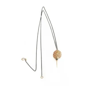 Ancient Bead Spike Necklace