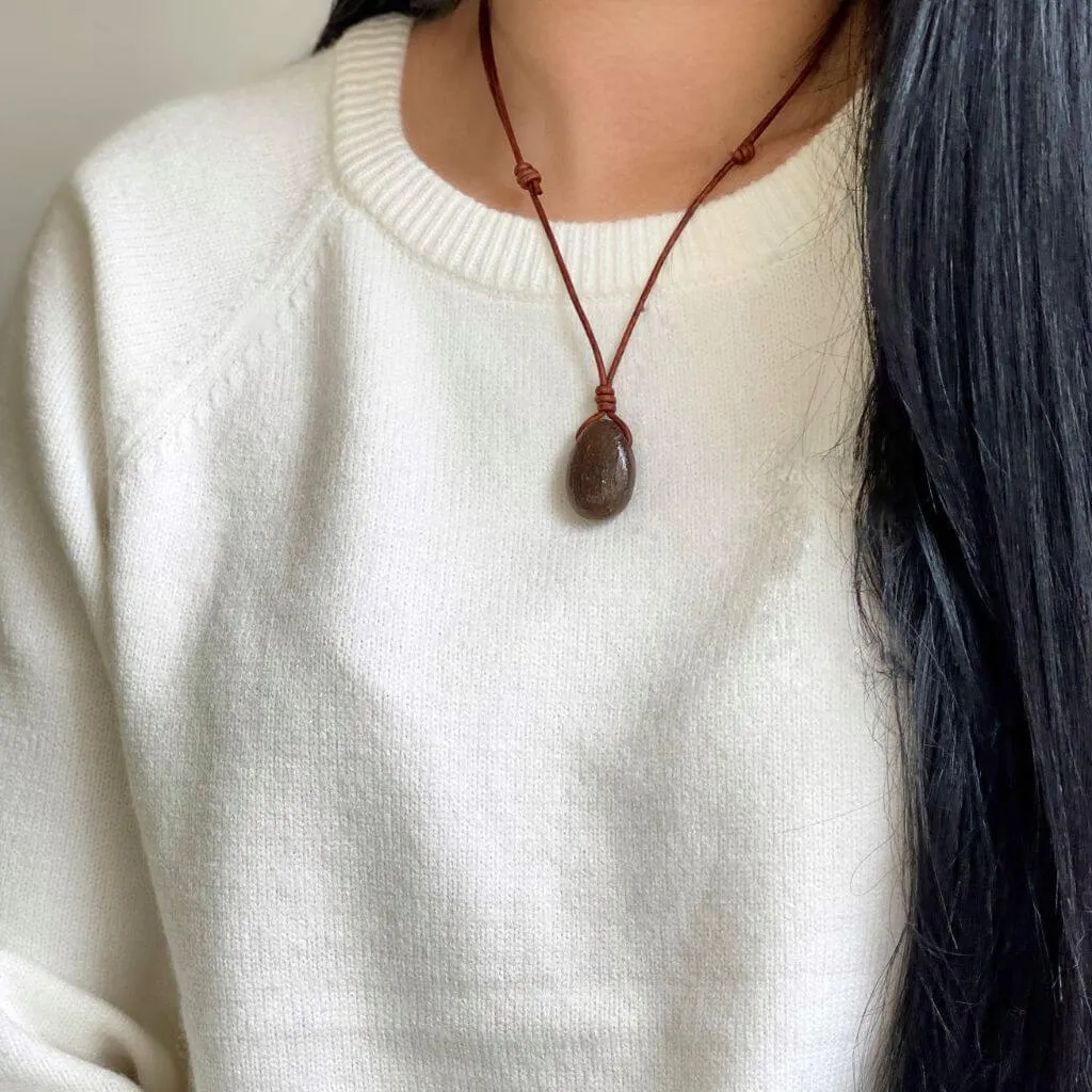 Ancient Earth Dinosaur Bone Necklace