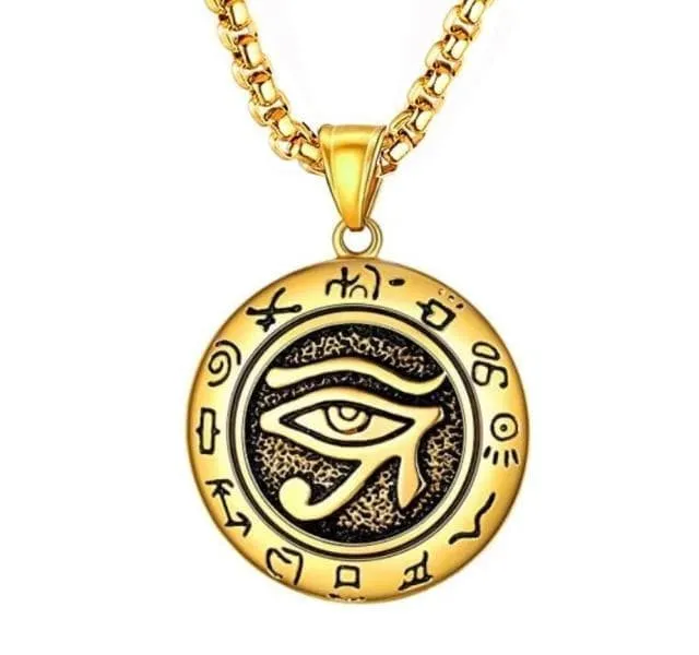 Ancient Egypt Eye of Horus Necklace