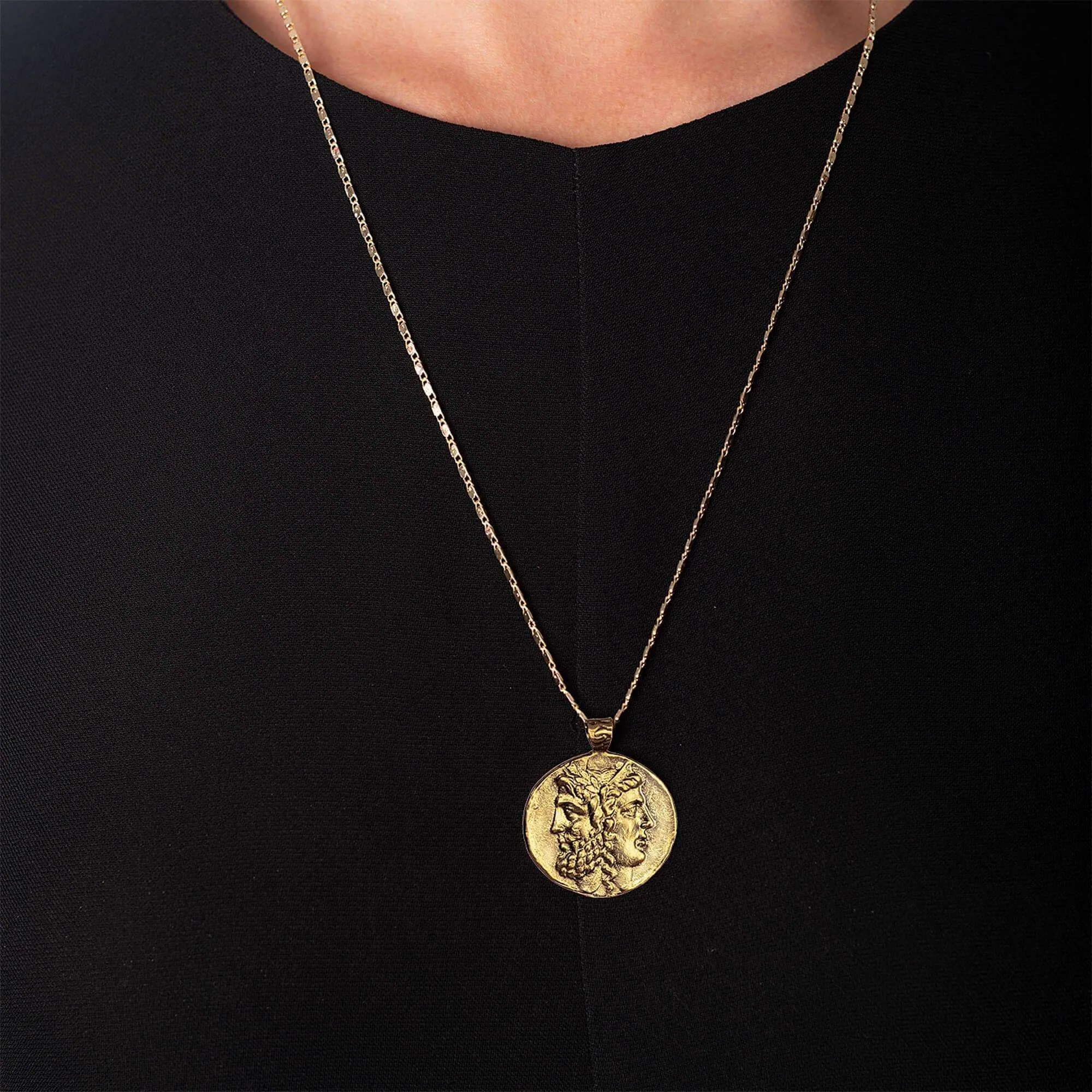 Ancient Greece Zeus Necklace