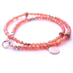 Archives: Carnelian Wrap Bracelet and Necklace